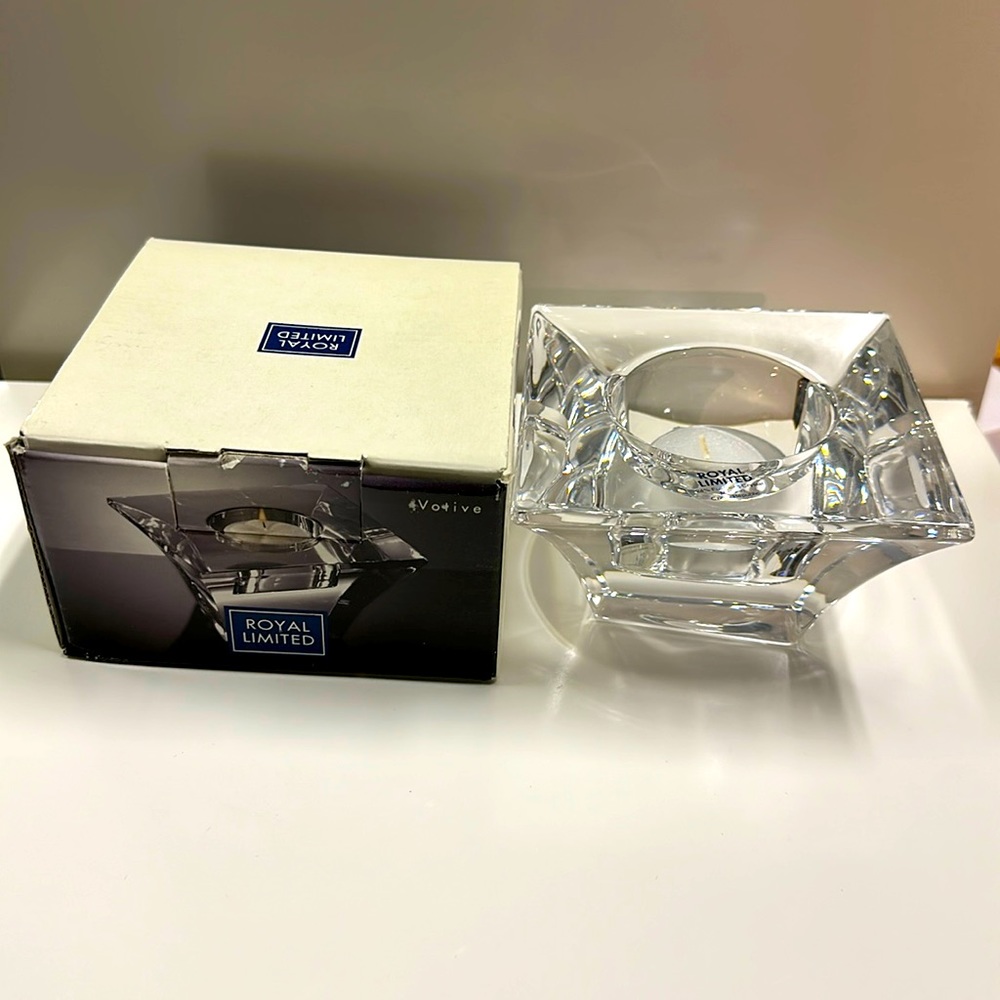 Crystal Candle Holder